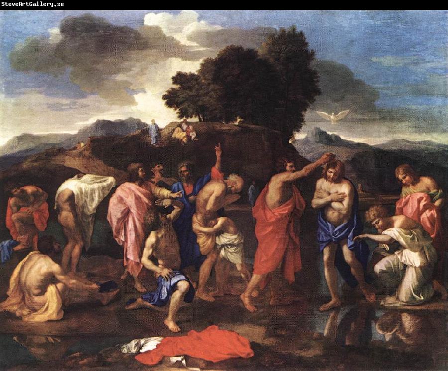 POUSSIN, Nicolas The Sacrament of Baptism af